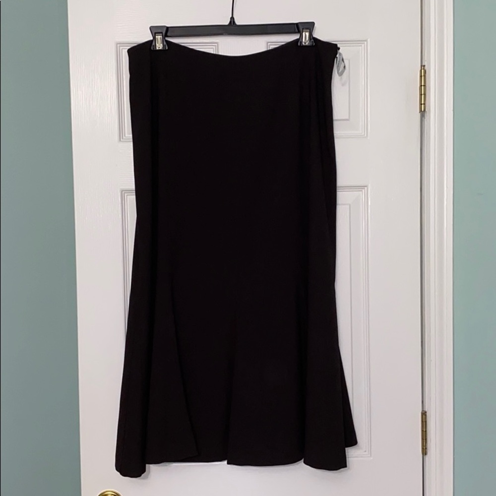 Beautiful long Dark Chocolate Skirt